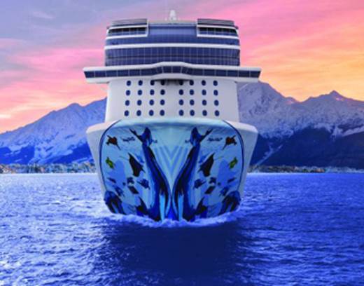 Ship in Alaska